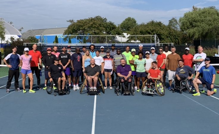 JTCC Hosts Inaugural Wheelchair Tennis Tournament & Certifies Staff