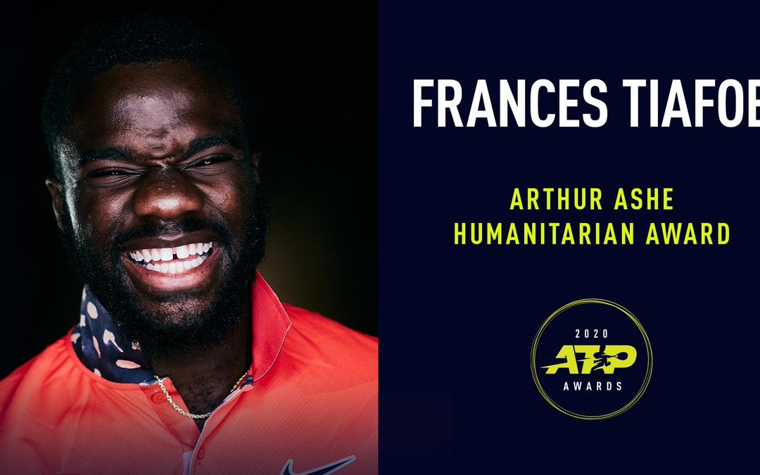 Frances Tiafoe Recognized For His Commitment To Make A Difference