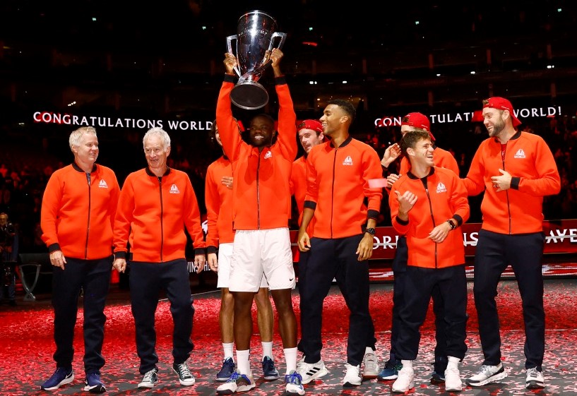 JTCC Alumnus Frances Tiafoe Clinches Laver Cup for Team World